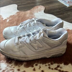 New Balance Men's White Sneakers